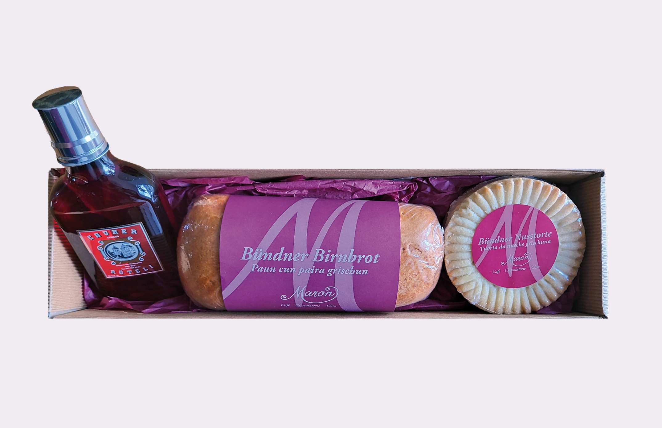 Geschenkpackung«Liabi-Grüass-Kischtli»
