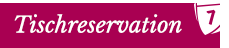 Button für Tischreservation